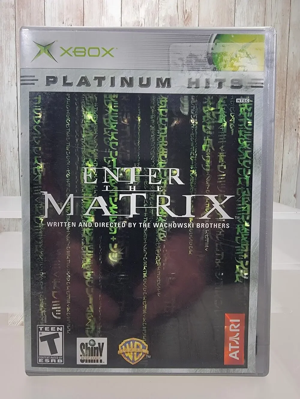 Enter the Matrix Platinum Hits Original Xbox CIB Tested and Working